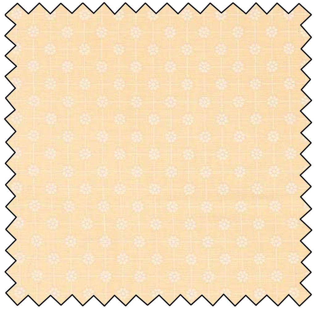 COTTAGE CHARM - Pixie Dots - ENJOYABLE YELLOW