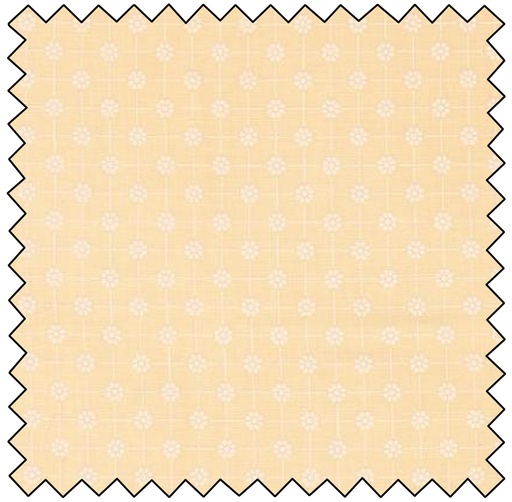 COTTAGE CHARM - Pixie Dots - ENJOYABLE YELLOW