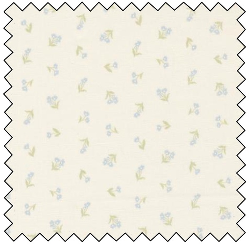 COTTAGE CHARM - Tossed Ditsy - PORCELAIN