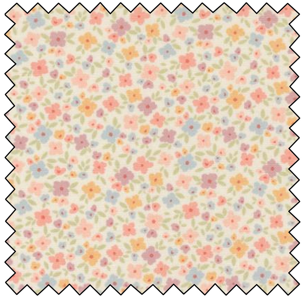 COTTAGE CHARM - Flower Basket - PORCELAIN