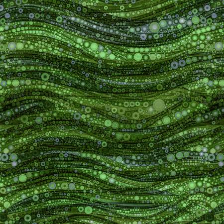 Abstract Circles - GREEN