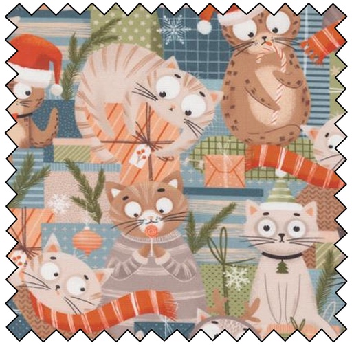 Purrfect Christmas - Jolly Kittens - MULTI