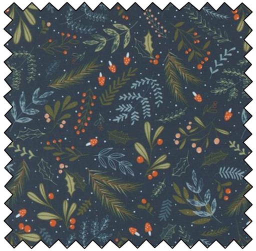 Purrfect Christmas - Holly & Pine - MIDNIGHT