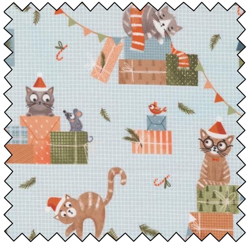 Purrfect Christmas - Cats Novelty - FROST - sale