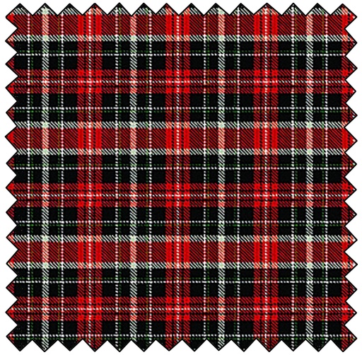 Winter Song - Plaid - BLACK/RED