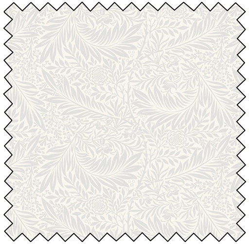 [MBF3306-02] William Morris 108" Larkspur - IVORY