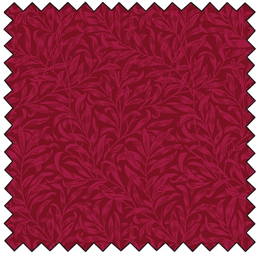 William Morris 108" Willow Bough - CRIMSON