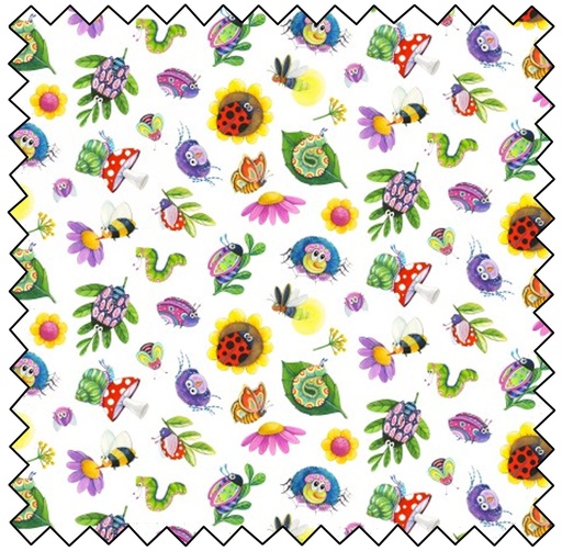 Insects All Around Insects - WHITE - sale