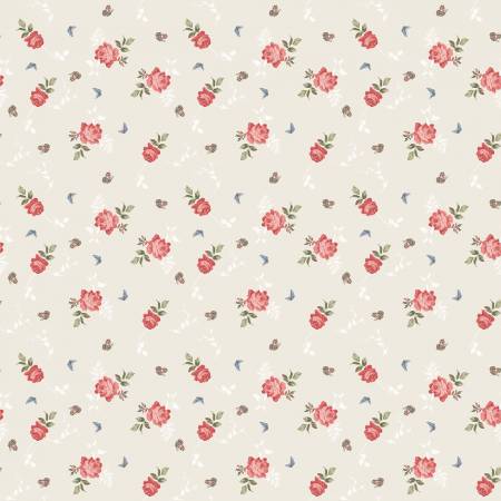 [RBC16124-CRE] Anne of Green Gables 2 - Roses - Cream