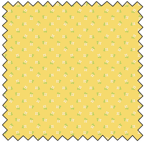 My Favorite Things Vintage Apron - YELLOW