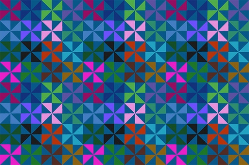 [ATM113-45L] Piecework - Pinwheel - Swish