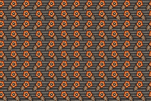 [ATM121-99L] Shooting Star - Woodcarving - Black