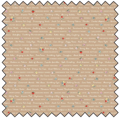 My Favorite Things Love Letters - BROWN