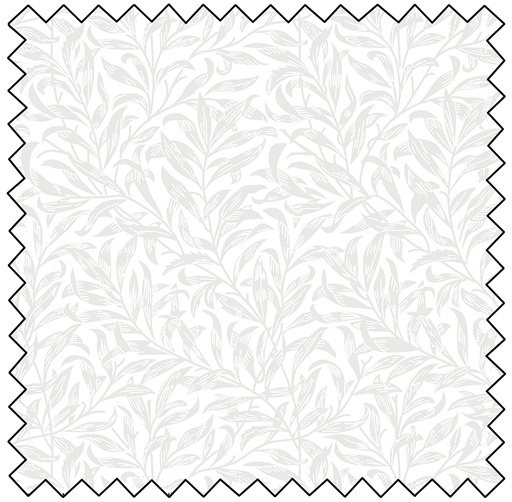 [MBF3645-02] William Morris Willow Bough - WHITE