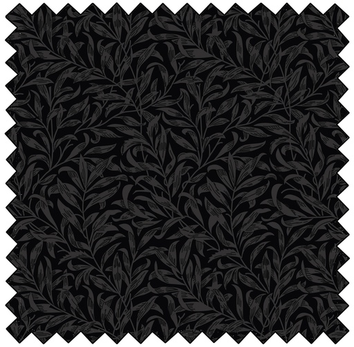 [MBF3645-01] William Morris Willow Bough - BLACK