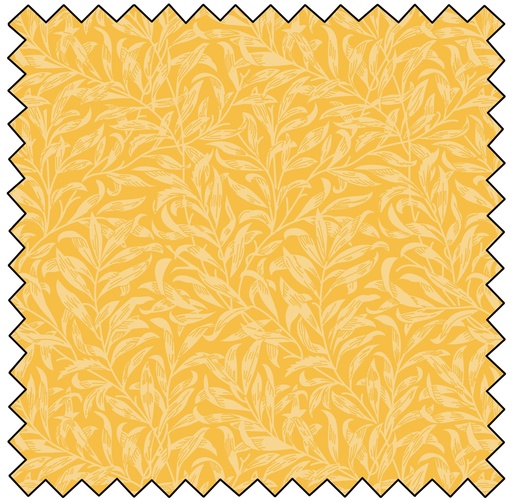 [MBF3645-14] William Morris Willow Bough - BRIGHT YELLOW