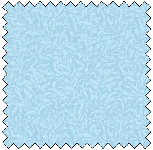 [MBF3645-06] William Morris Willow Bough - LIGHT BLUE