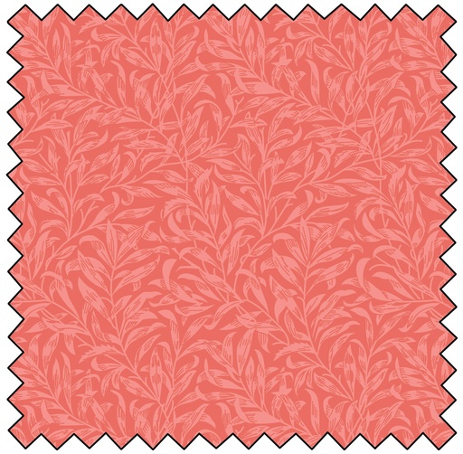 [MBF3645-92] William Morris Willow Bough - CORAL
