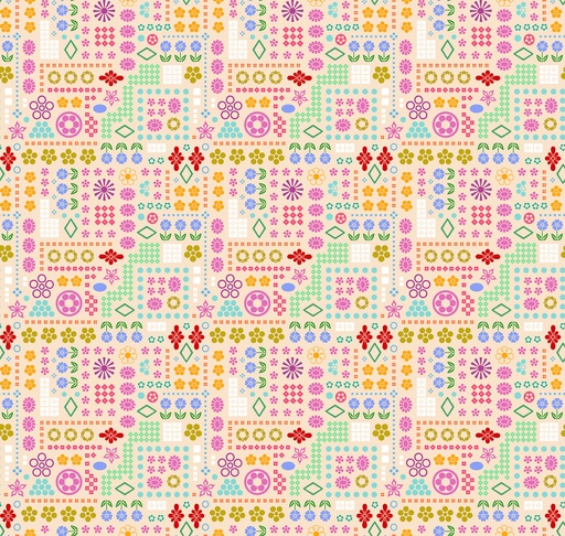 [ATM160-31C] Yesterday - Poppies - High Score - CREAM