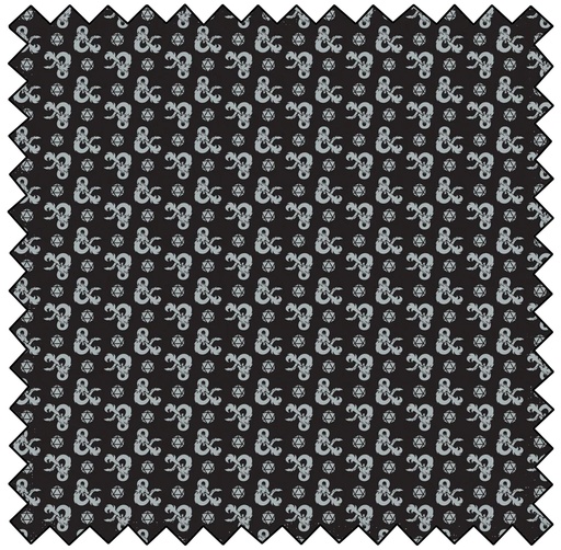 DUNGEONS & DRAGONS III - Apersand & D20 - BLACK