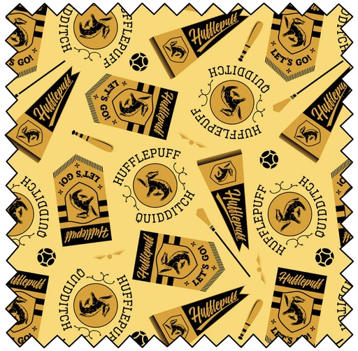 [CF23800941-06] HARRY POTTER HOUSE OF CHAMPIONS - Hufflepuff Banners - Yellow