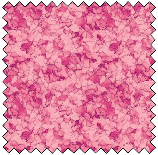 FLIGHT OF BEAUTY - Petal Mosaic - PINK