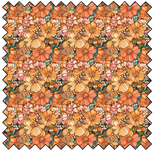 FLIGHT OF BEAUTY - Floral Nouveau - MULTI