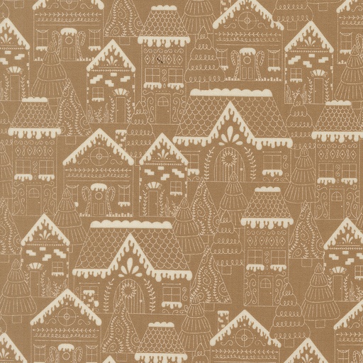 [M26150-22] GINGERBREAD LANE - Landscape - COCOA