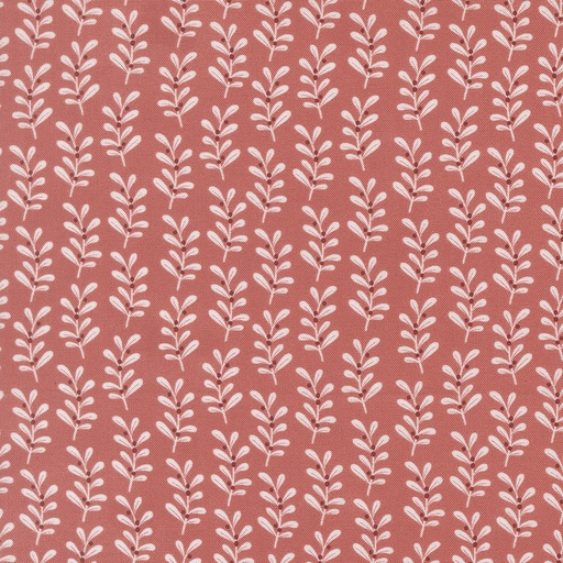 [M26154-17] GINGERBREAD LANE - Holly Stripes - ROSY