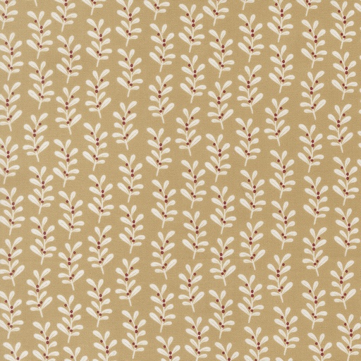 [M26154-21] GINGERBREAD LANE - Holly Stripes - GINGERBREAD