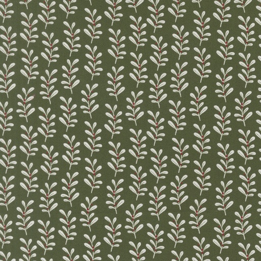 [M26154-14] GINGERBREAD LANE - Holly Stripes - HOLLY