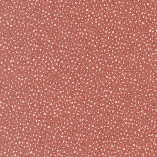 [M26158-17] GINGERBREAD LANE - Flurry Dots - ROSY