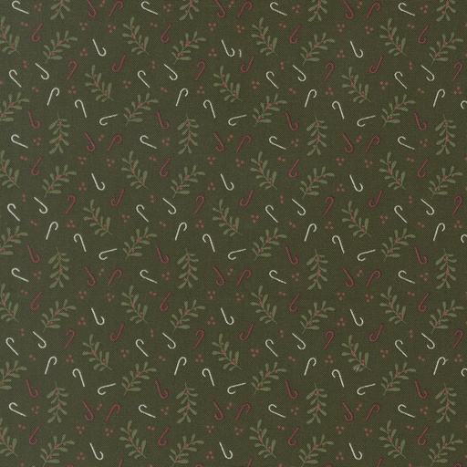 [M26157-15] GINGERBREAD LANE - Holly Candy - PINE