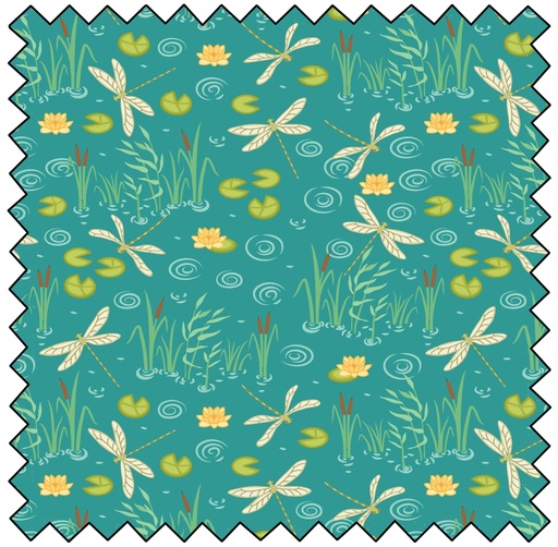 [MBF3762-05] Shimmering Waters - Guiding Waters - TURQ