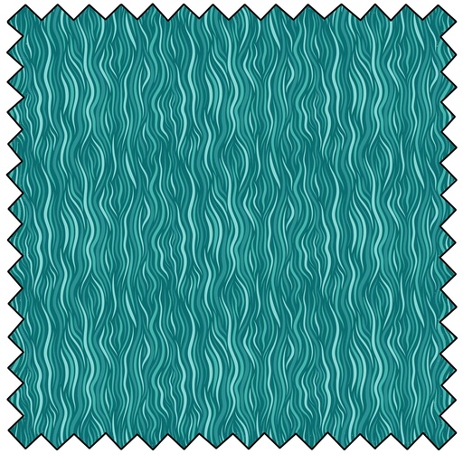 [MBF3762-02] Shimmering Waters - Rippled Water - TURQ