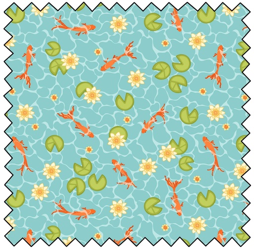 [MBF3762-01] Shimmering Waters - Serene Stream - MULTI