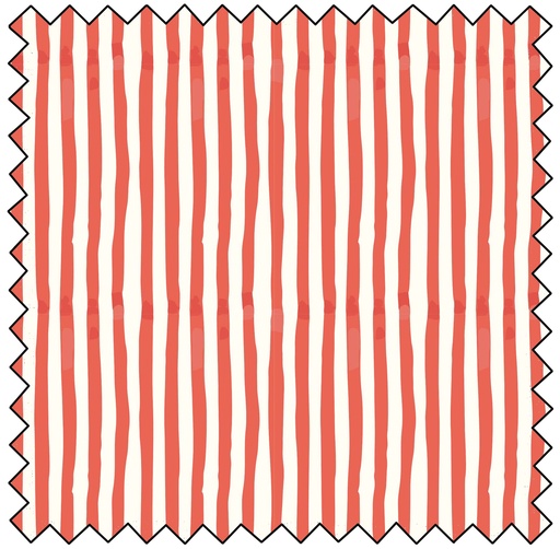[MBF3760-07] Sundaes by the Sea - Red Stripe - RED