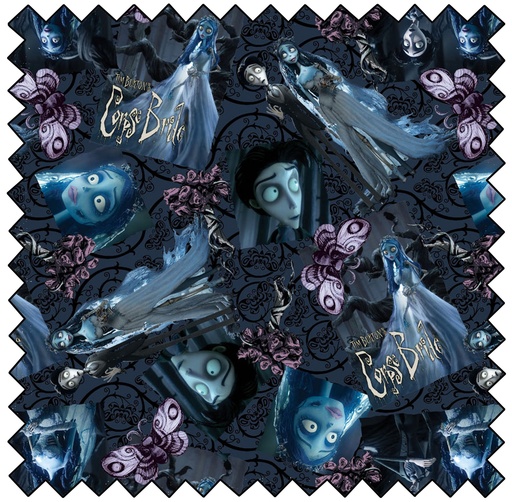 [CF23290105-01] Corpse Bride - Emily & Victor - MULTI
