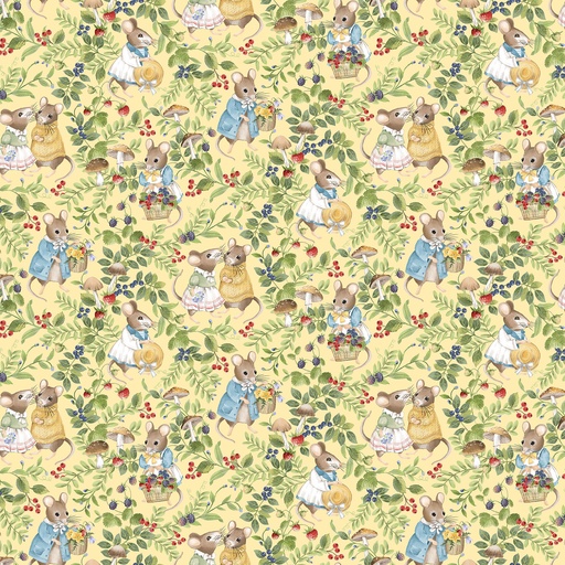 [NDP29006-52] Country Mouse - Scenic Mouse - YELLOW