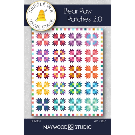 Bear Paw Patches 2.0 Pattern- final sale