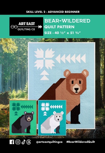 [AEBW0325] Bear-Wildered Quilt Pattern