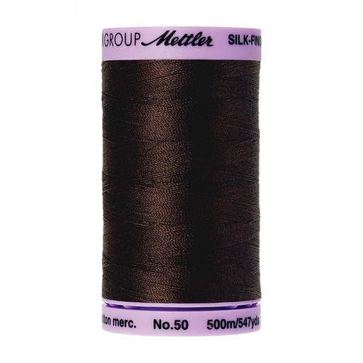 [MET9104-1382] Silk Finish 50wt - 500M - BLACK PEPPERCORN - #1382